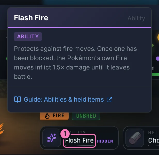 An ability explaining itself