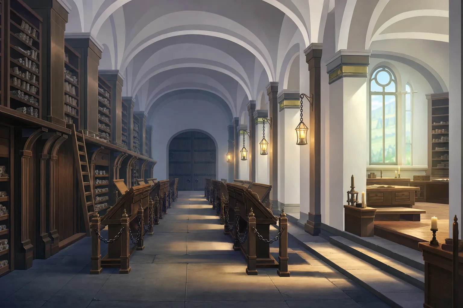Monastery Library