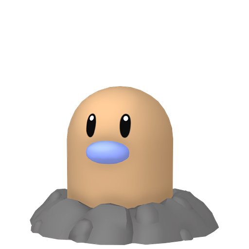 Shiny Diglett
